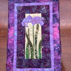 Homemade hand quilted design